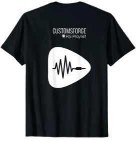 CustomsForge x RSPlaylist – !sr T-Shirt